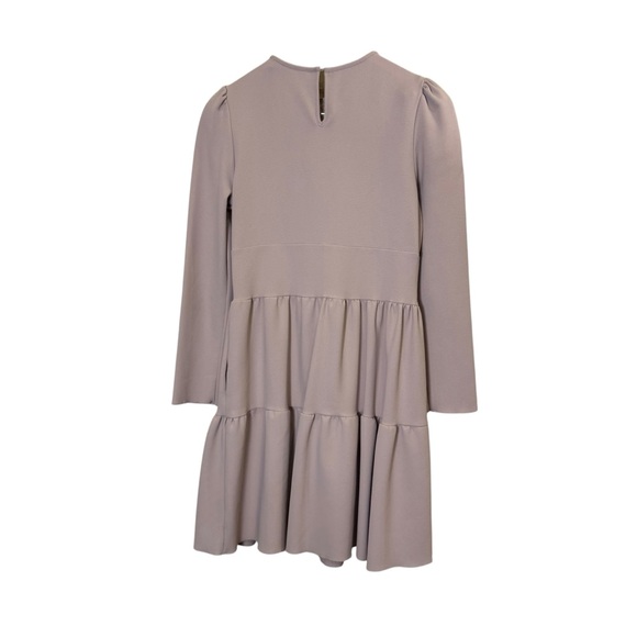 See By Chloe Blush Pink Long Sleeve Dress with Lace sz 38 4/6 - Picture 5 of 16